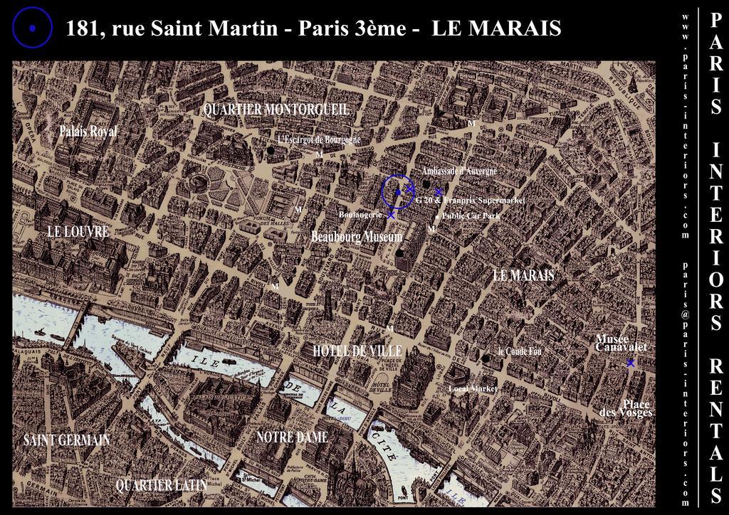 Apartment Interiors - Le Marais Louvre - Notre Dame *