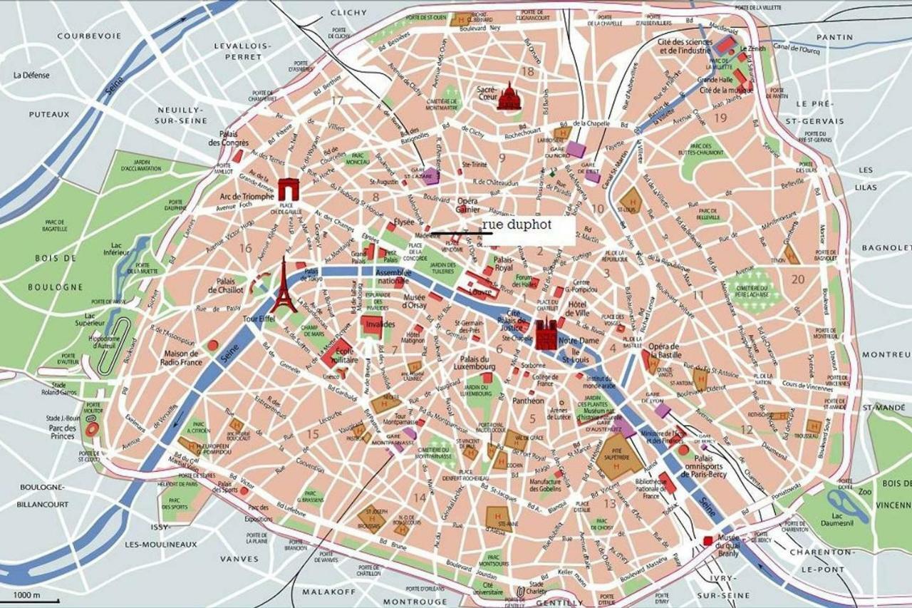 Apartamento Coeur De Avec Vue Sur Les Toits Paris