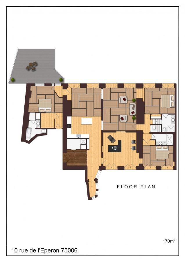 Historical - Odéon, Rive Gauche - 170 M2 Appartement Paris