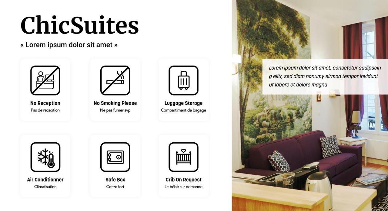 Louvre Opera Private Chicsuites Apartamento Paris