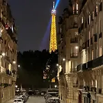 Grand Appartement Elegant - Vue Tour Eiffel