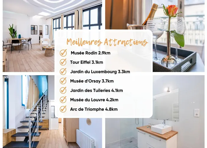 Le Brando Loft - 10 Pers - 3 Chambres - 2 Salles De Bain