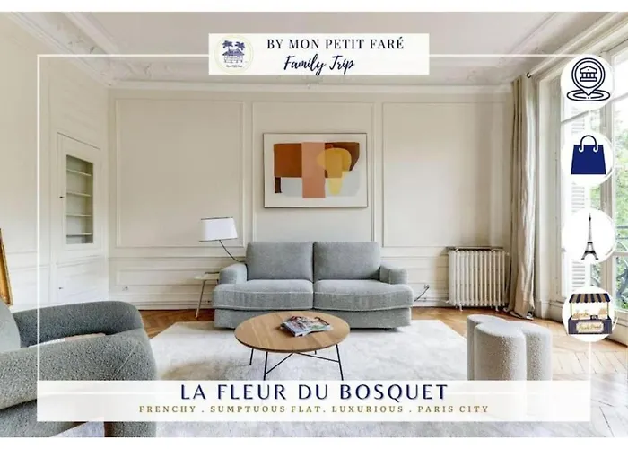 La Fleur Du Bosquet - Sumptuous- Eiffel Tower View