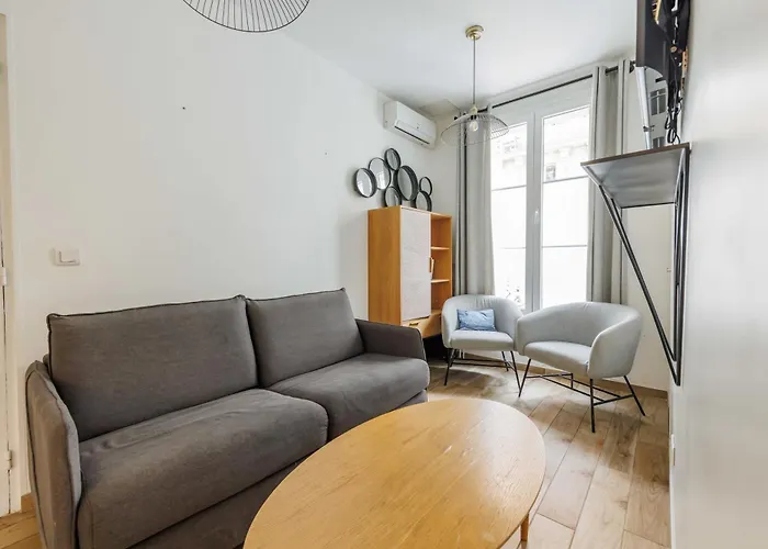 Serenity Apt 1Bd For 4P Near Saint-Lazare Station