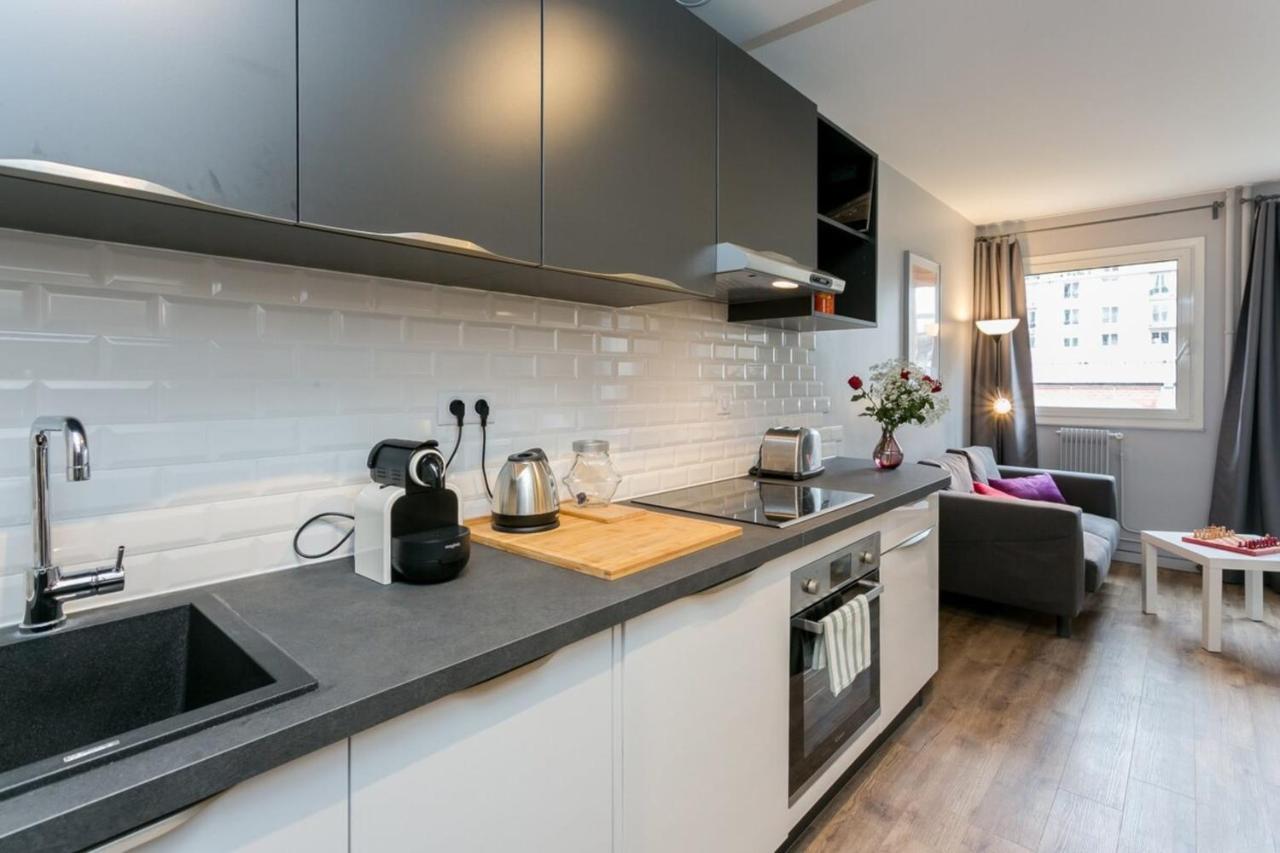 Nicely Decorated Modern Studio Near The Eiffel Tower - - Welkeys Apartamento