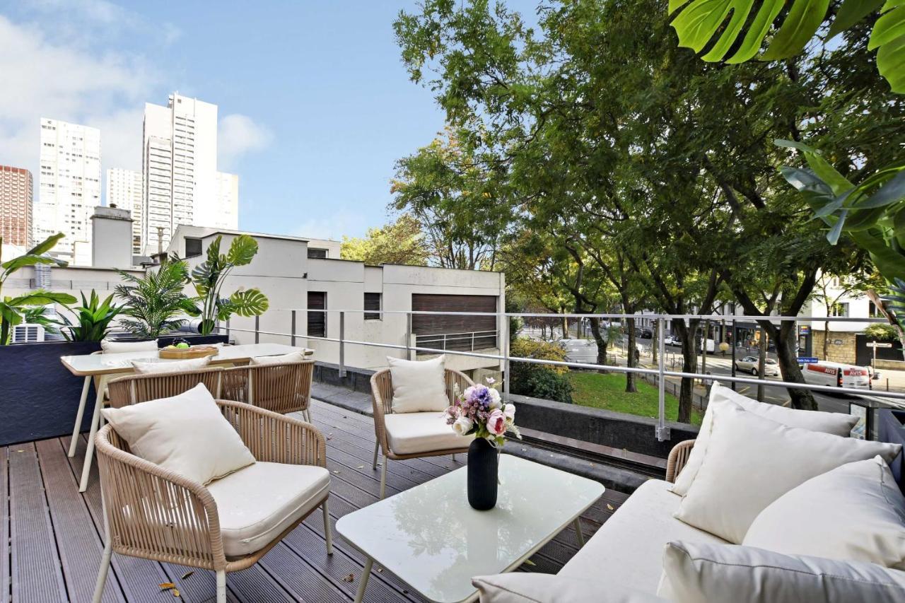 Flat With Terrasse - 1br-4p - Eiffel Tower Apartment