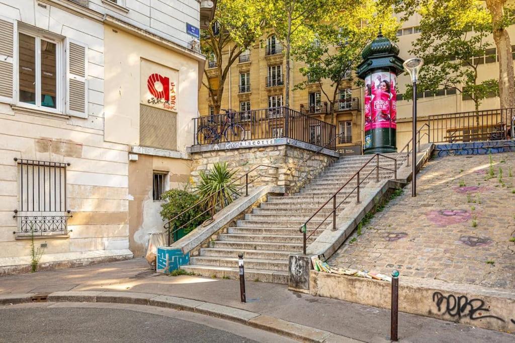 Apartamento Tranquil Retreat Near Belleville Paris