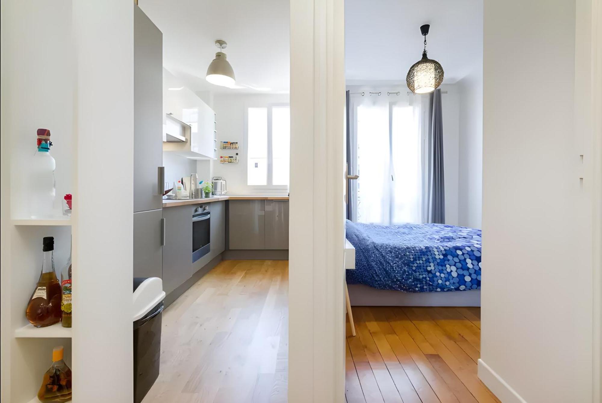 Apartment 2 Pieces Avec Vue Tour Eiffel *