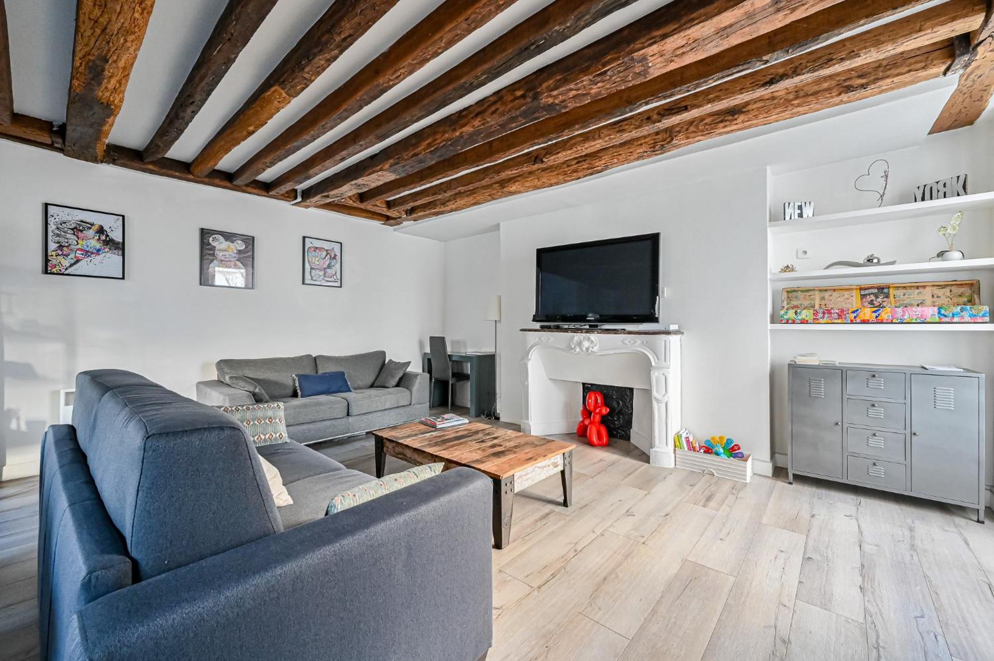 Grand 2 Pieces Typique Du Marais *