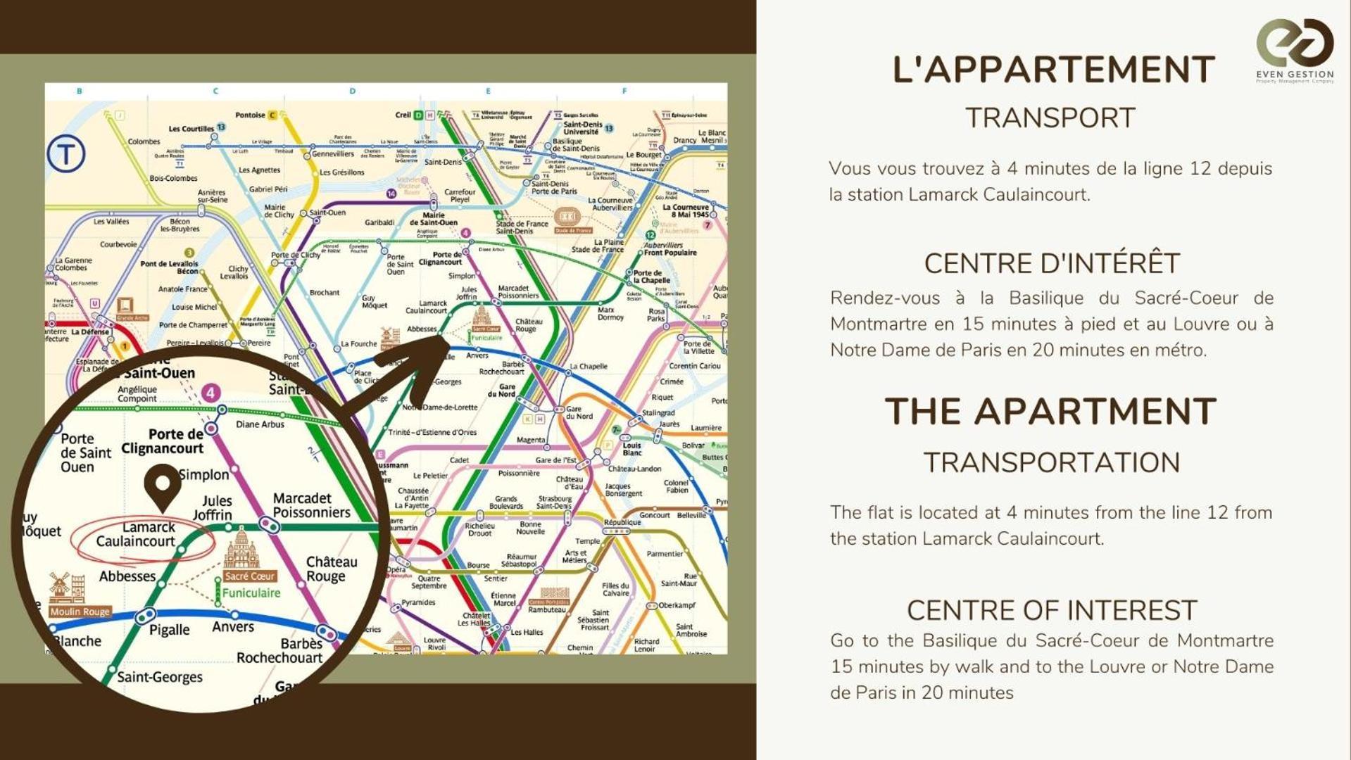 Lovelyappartment-oldmontmartre Appartement *