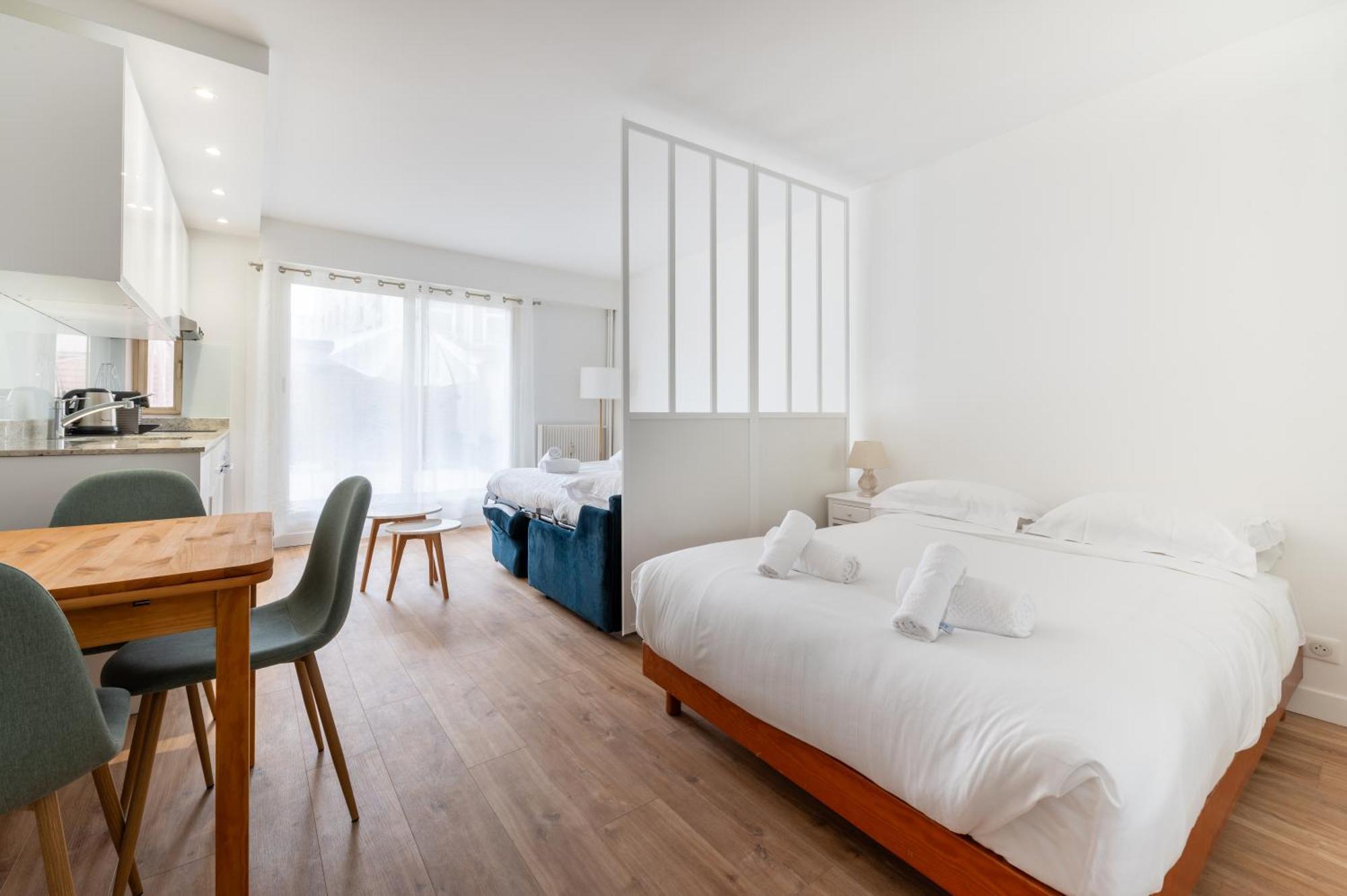 Apartamento Stylish 1bd Flat With Patio Rue Des Petites Ecuries Paris
