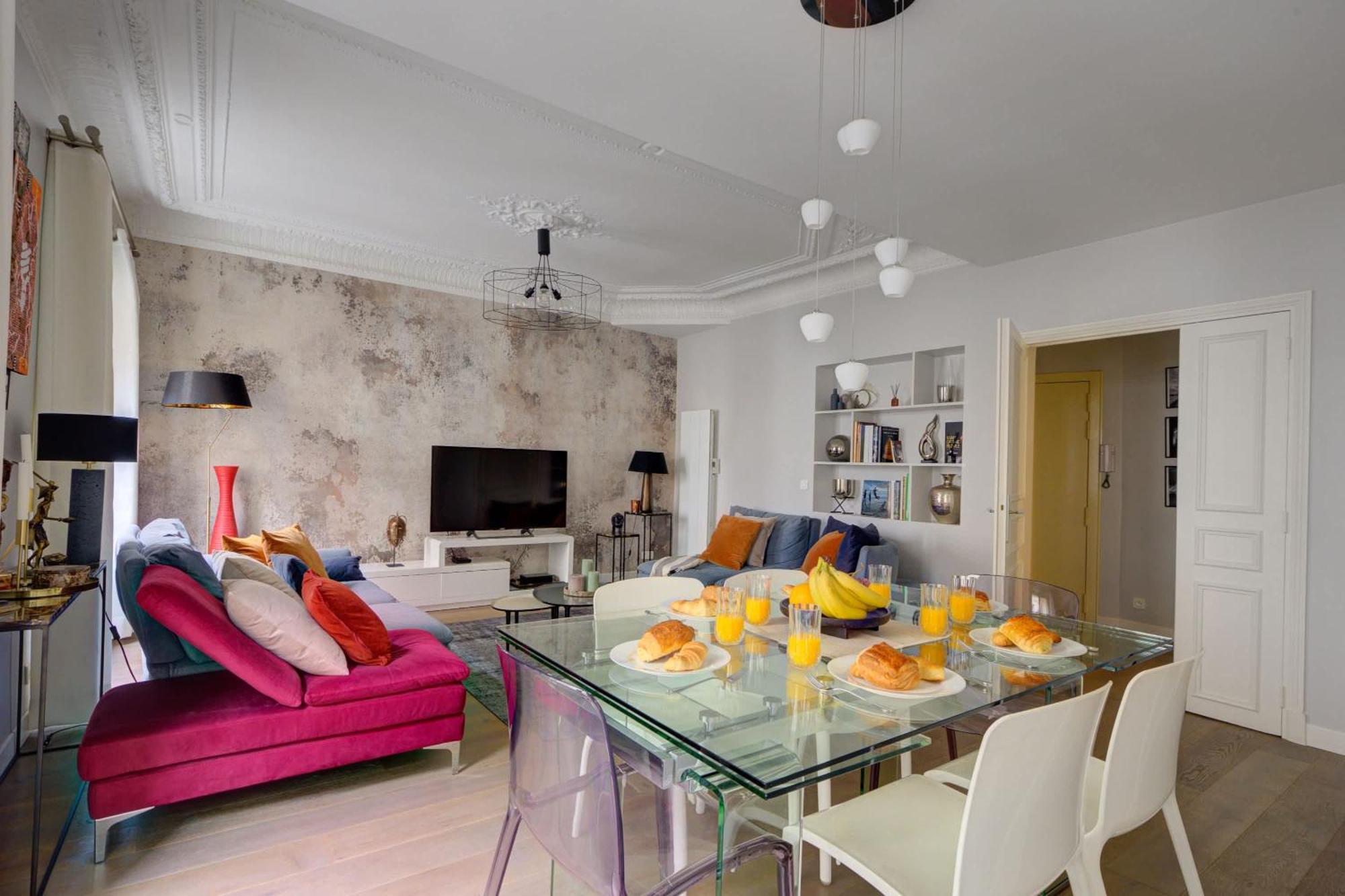 Apartamento Arc De Triomphe & Theatre Marigny - 3br - Cityapartmentstay Paris