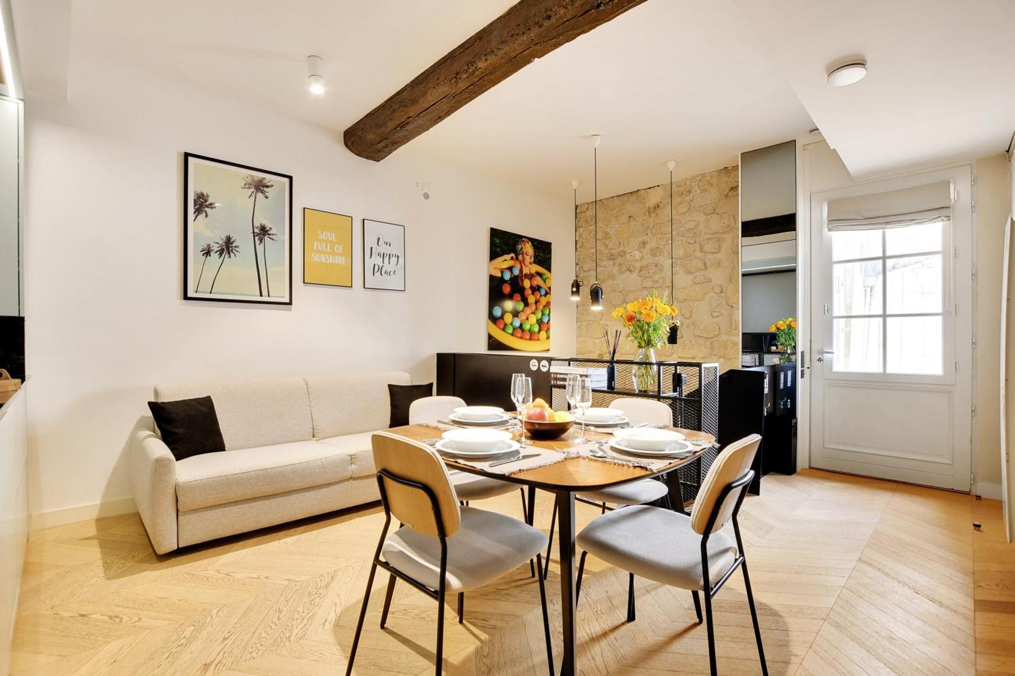 Sereners - Charming Serviced - Place Des Vosges Apartment Paris
