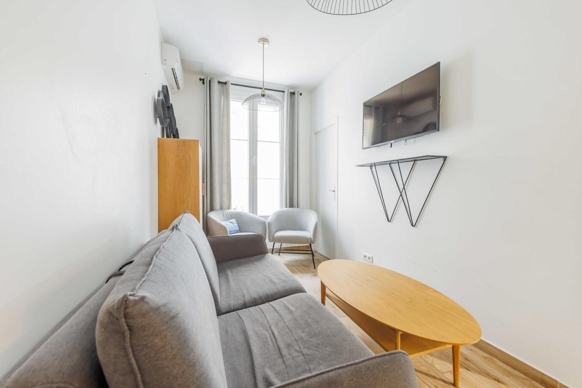 Serenity Apt 1bd For 4p Near Saint-lazare Station Apartment
