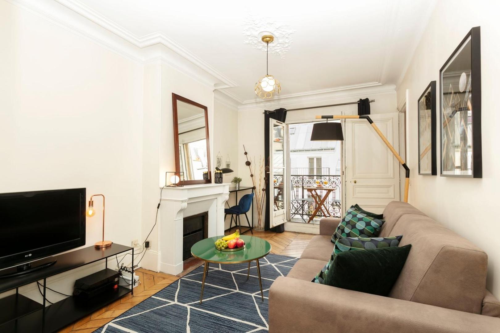 Apartment Bnbnook - Elegant 1br With Balcony Near Notre-dame *