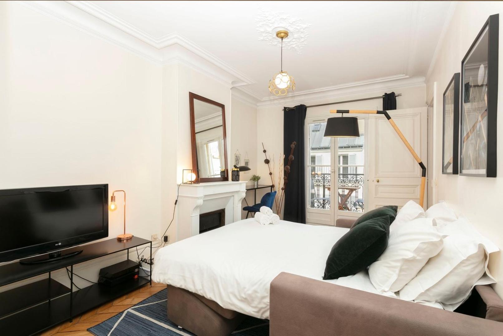 Apartment Bnbnook - Elegant 1br With Balcony Near Notre-dame