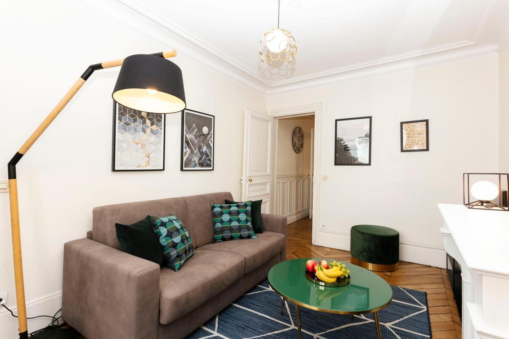 Bnbnook - Elegant 1br With Balcony Near Notre-dame Apartment *