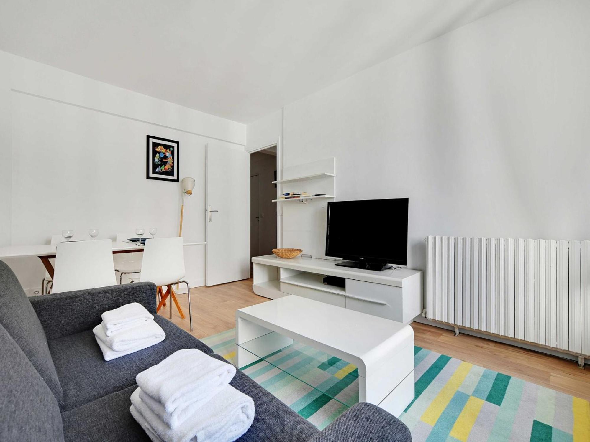 Bright Flat - 1br 4p - Javel Apartment Paris