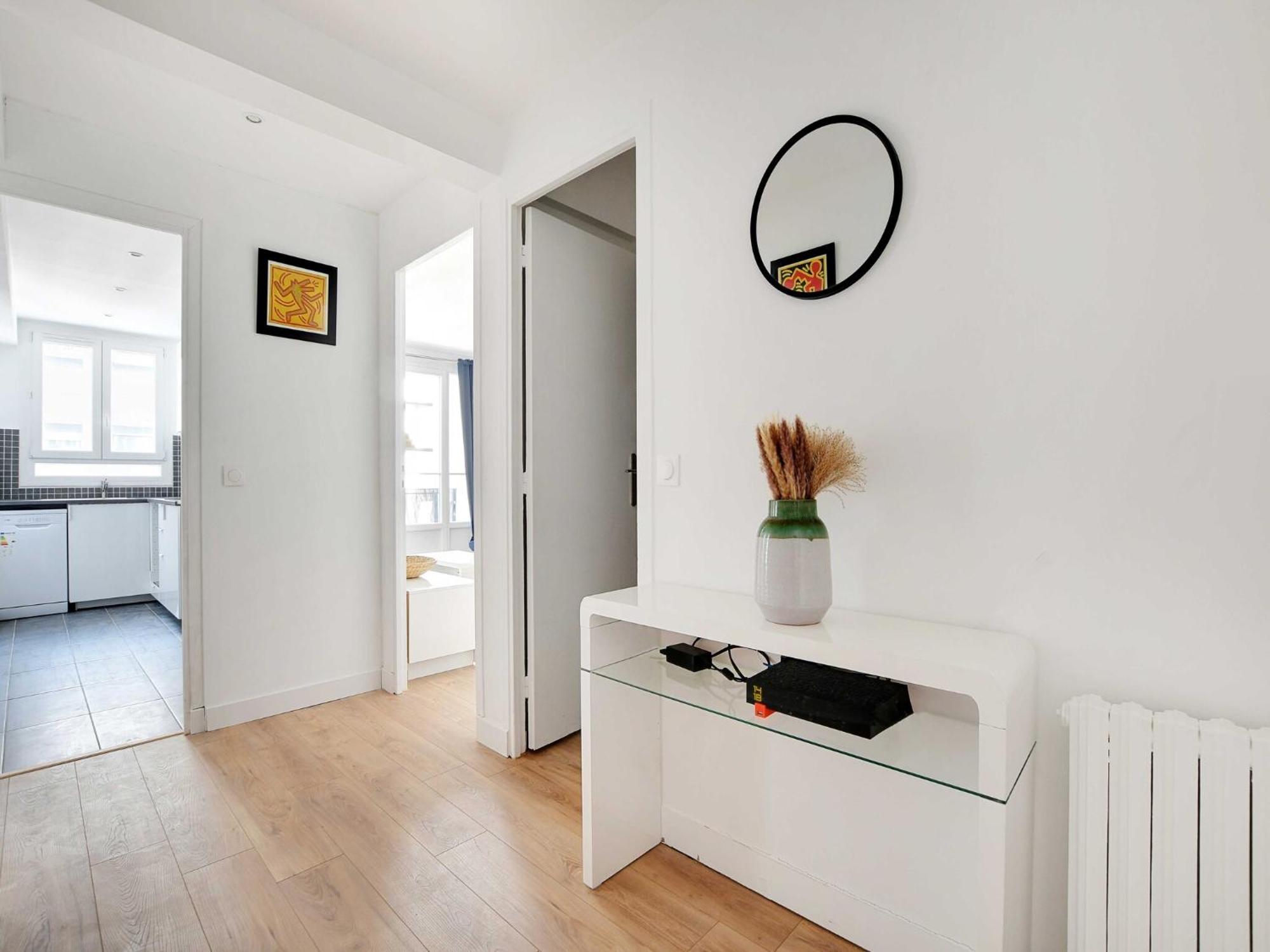 Bright Flat - 1br 4p - Javel Apartment