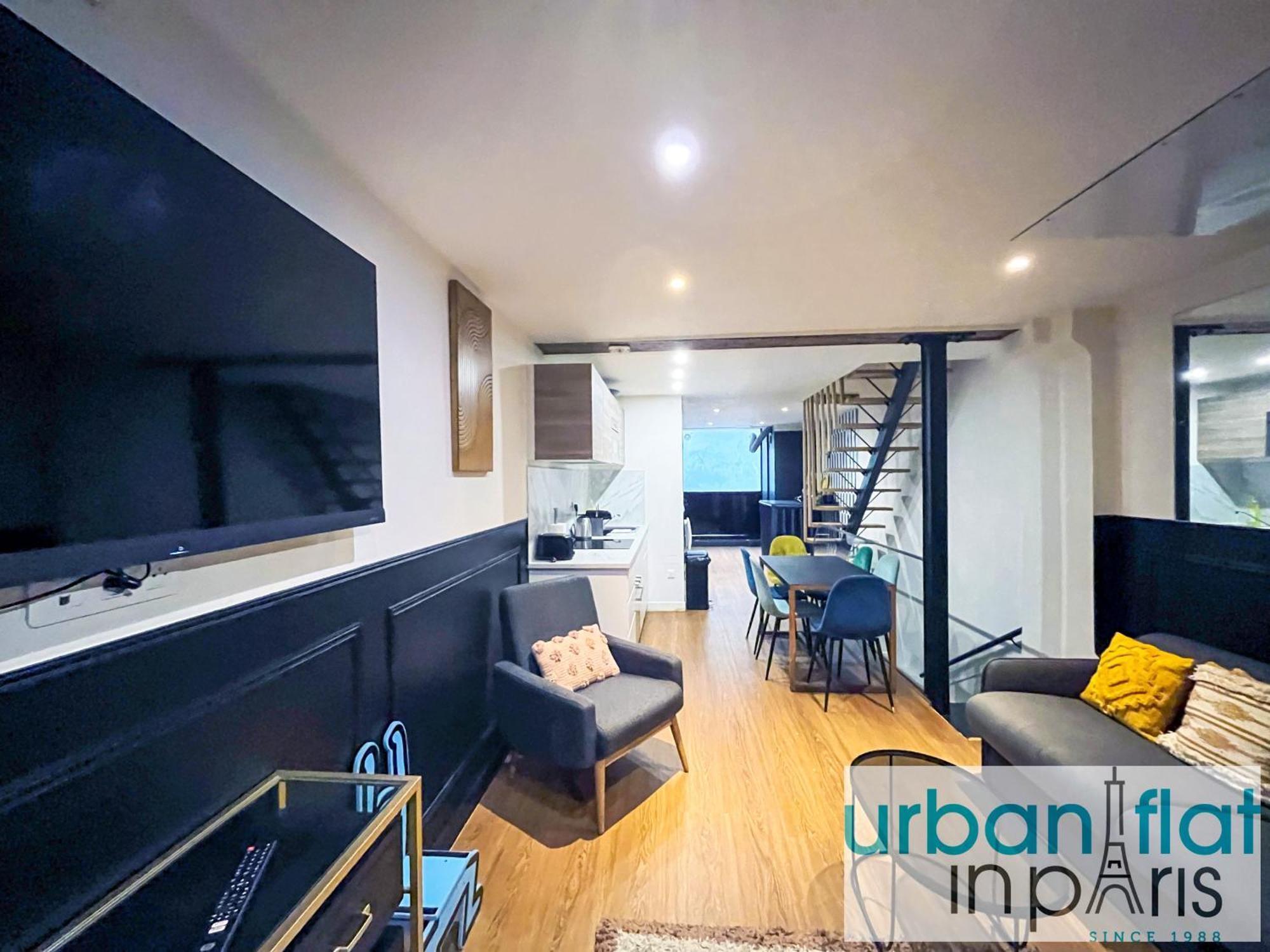 Apartment Urban Flat 31 - Charming Triplex In Paris