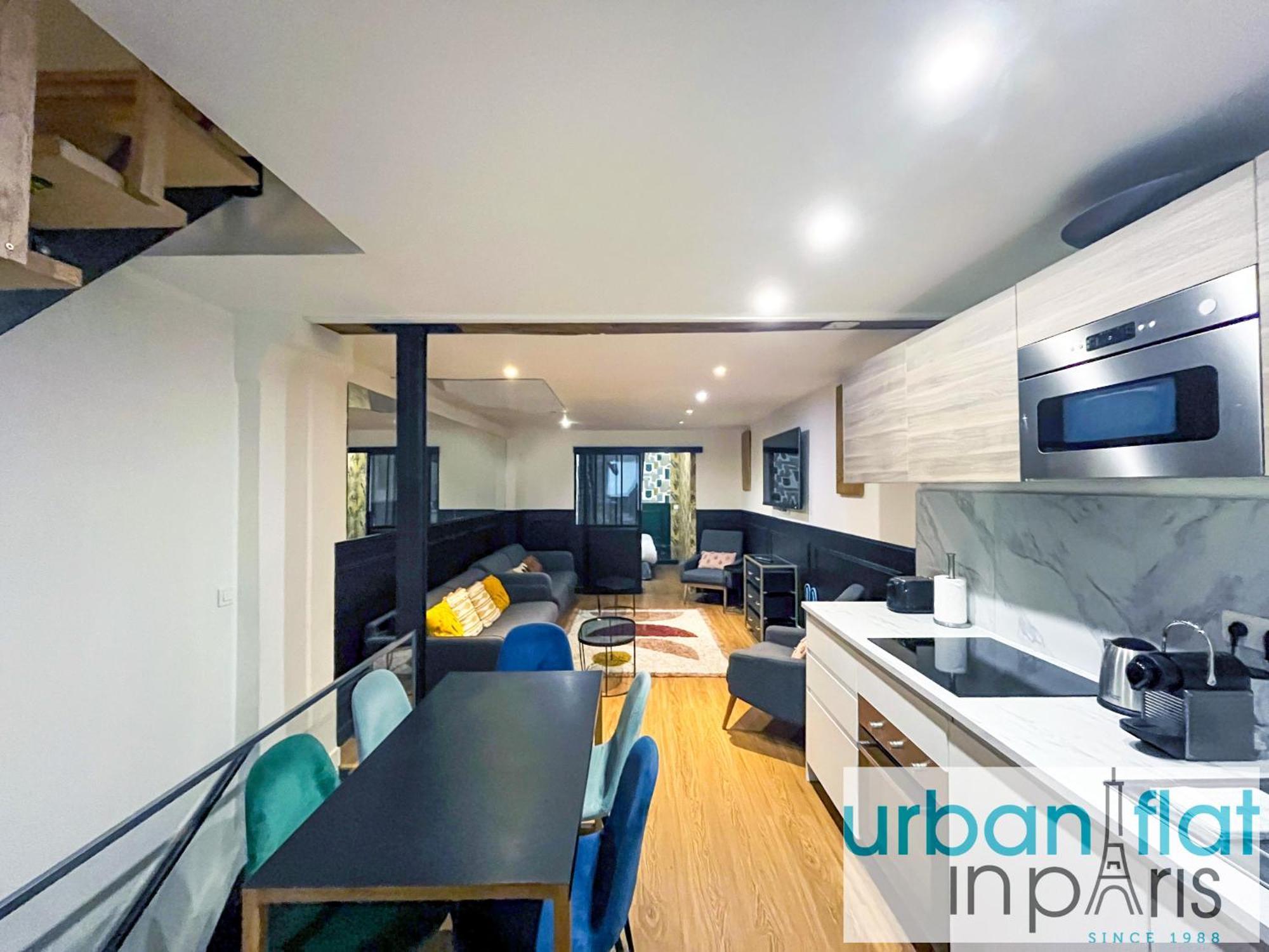 Urban Flat 31 - Charming Triplex In Apartment *