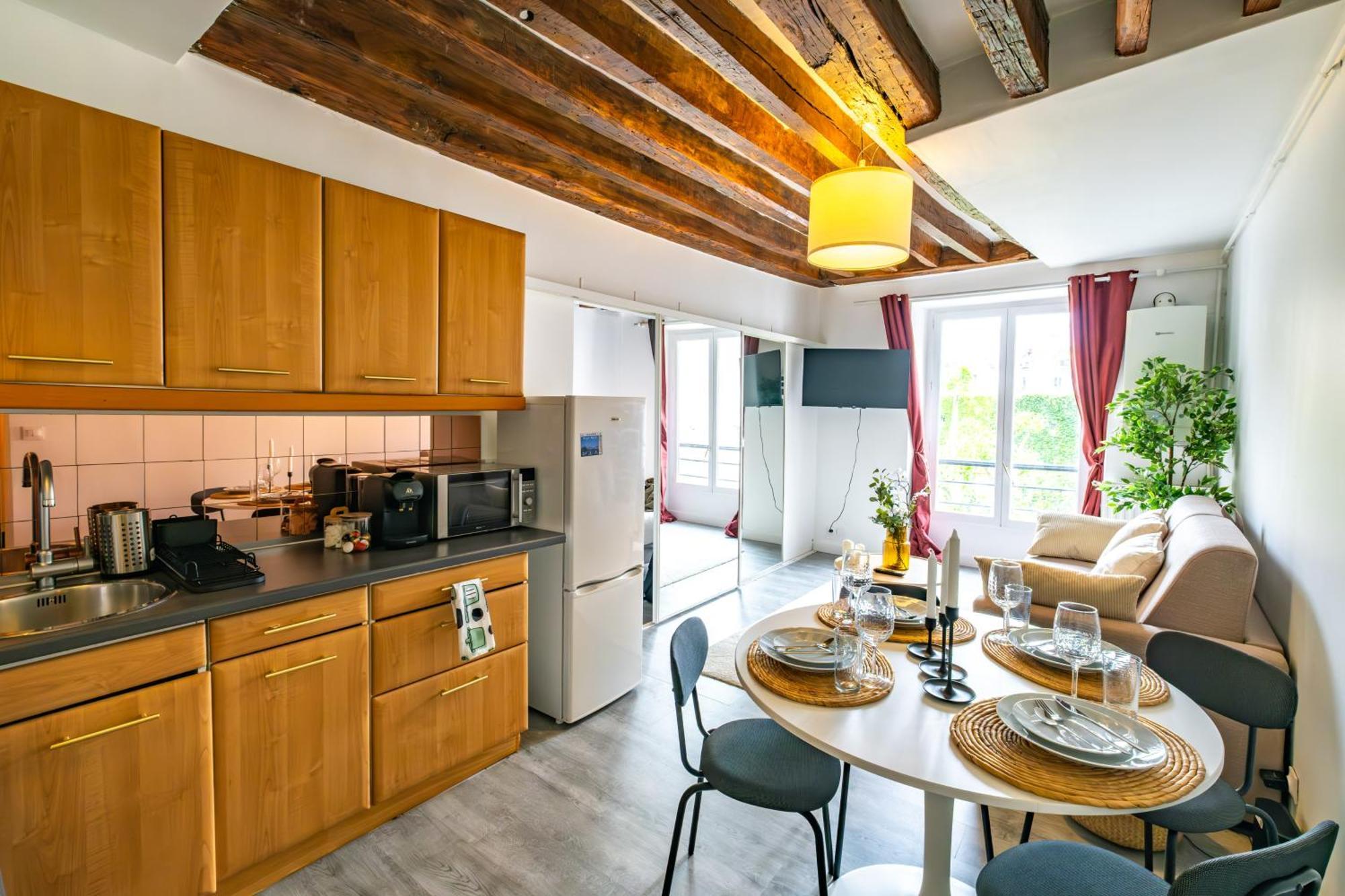 4 Guests Montorgueil 2 Apartment