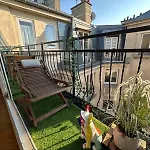 Beautiful Apartment Terrace Invalides And Fireplace