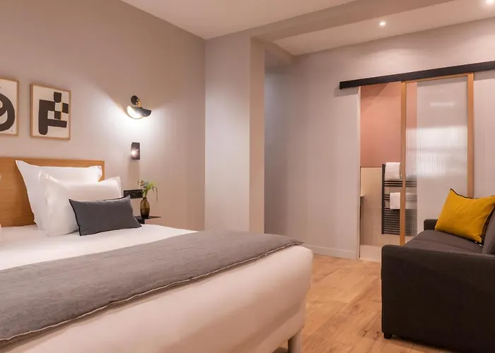CMG - Boutique Hôtel chambre - 4P - Auteuil/ Michel Ange