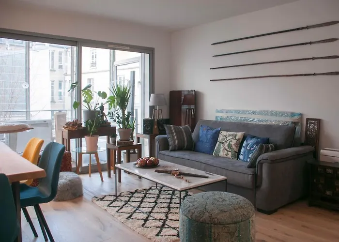 Nice Apt With Balcony Near Centquatre Paris