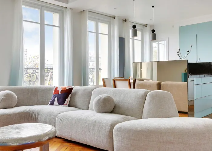 Appartement Elegant & Spacieux - 3Br-6P - Republiq