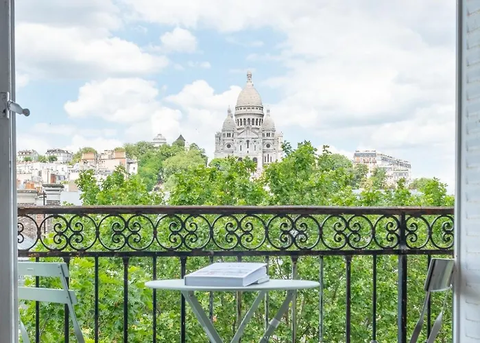 Montmartre - Appartement Avec Vue Sur Le Sacre-Coeur