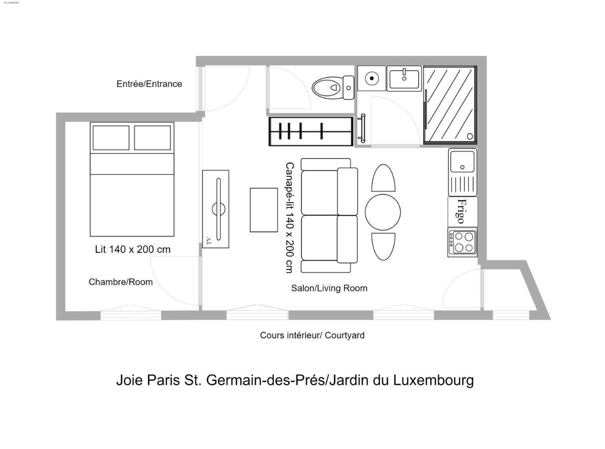 Joie St Germain Des Pres - Jardin Luxembourg *