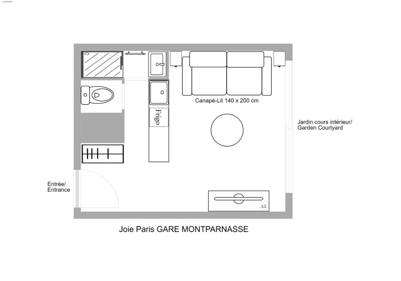 Joie Gare Montparnasse Appartement