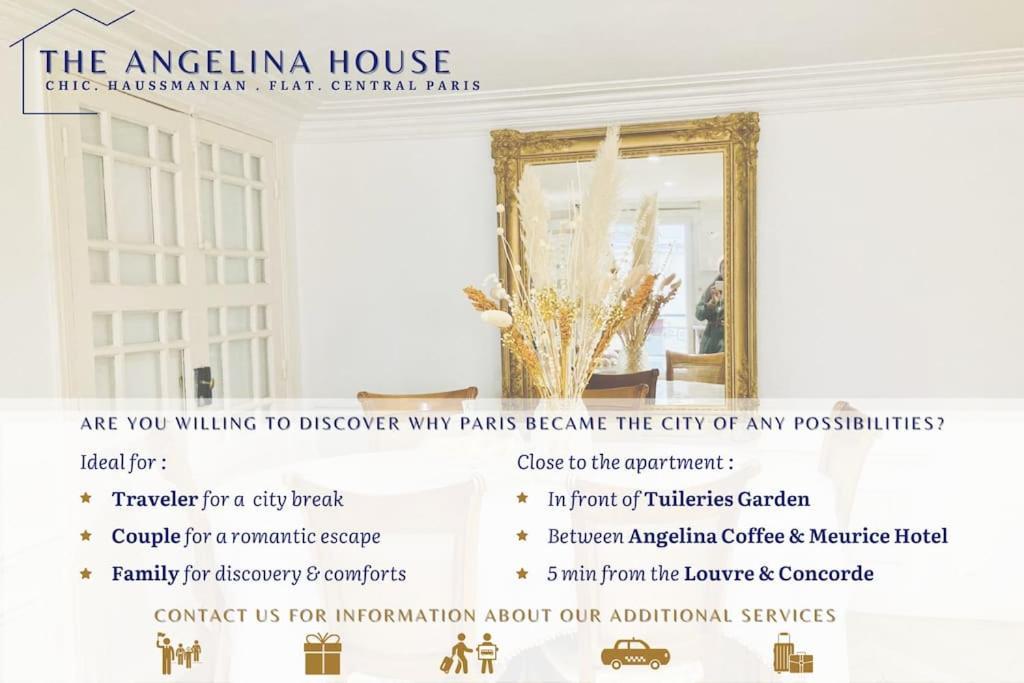 Appartement The Angelina House - Jaccuzi - Place Vendome Paris