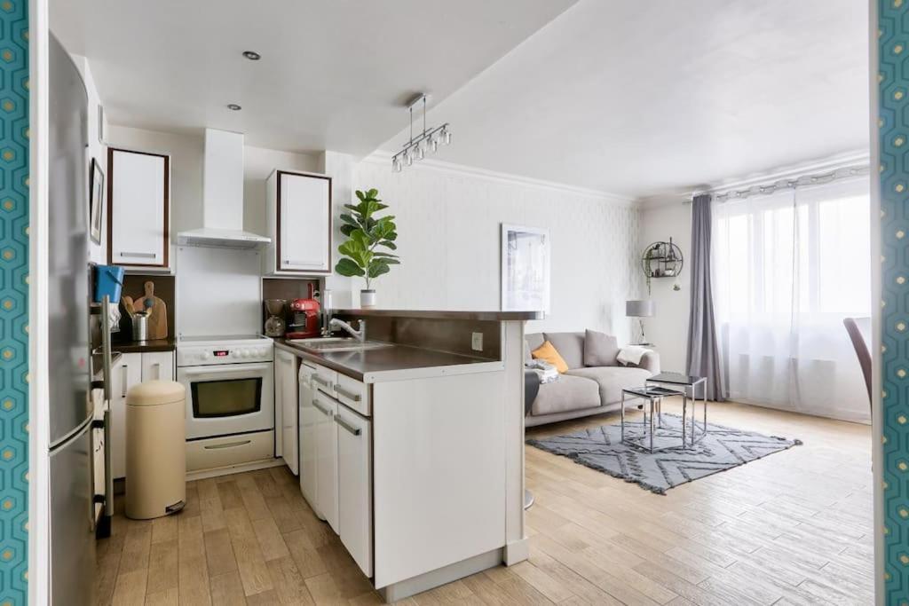 Appartement Beautiful Bright Parisian Near Bercy