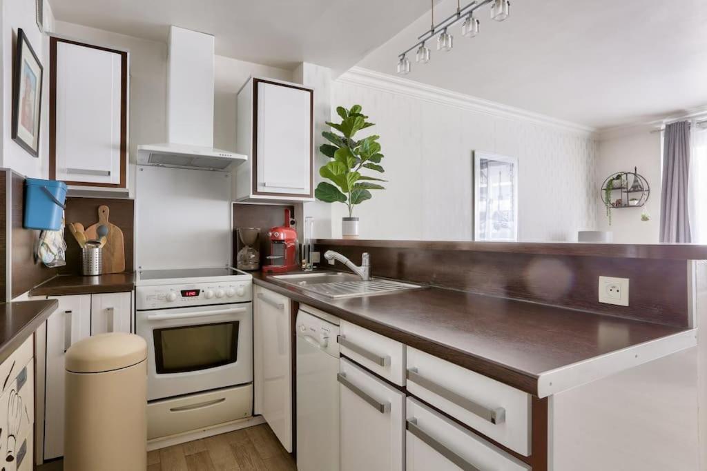 Appartement Beautiful Bright Parisian Near Bercy Paris