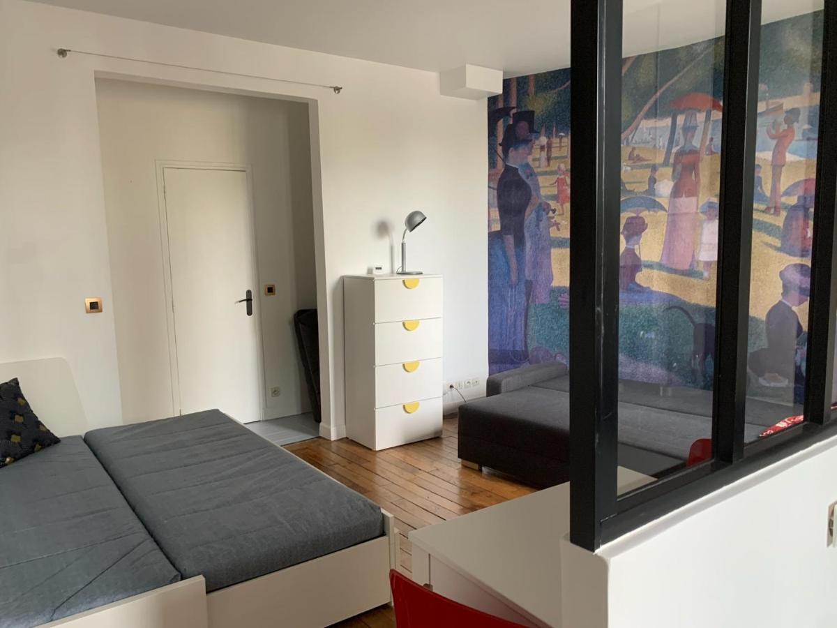 Perfect For 2 Adults And 1 Kid, And Up To 2 Kids - Jourdain 20e, 25mn To Louvre Via Line M11 Appartement *
