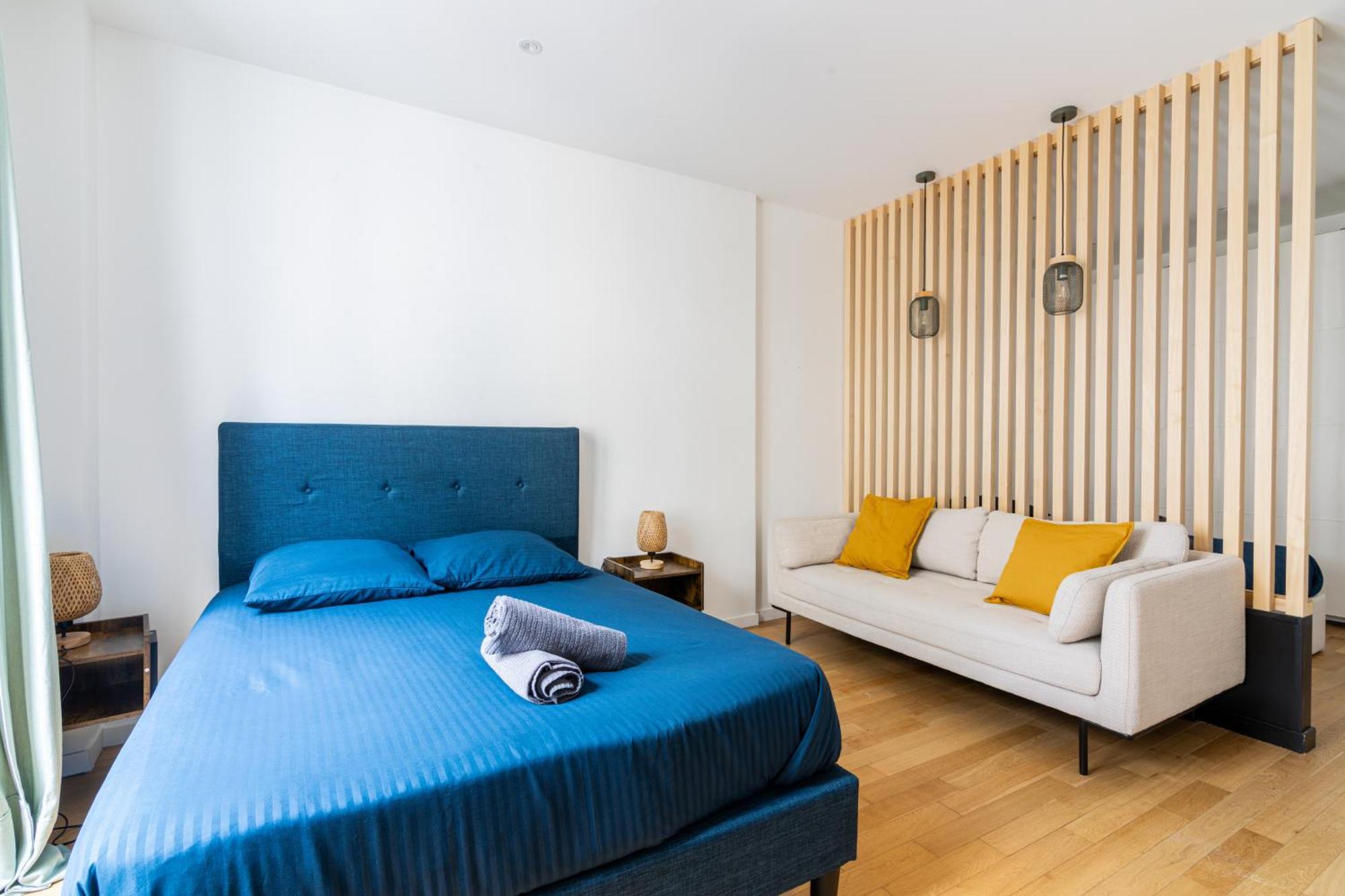 Appartement Luxurious 1 Bedroom Republique Vinaigriers Free Netflix