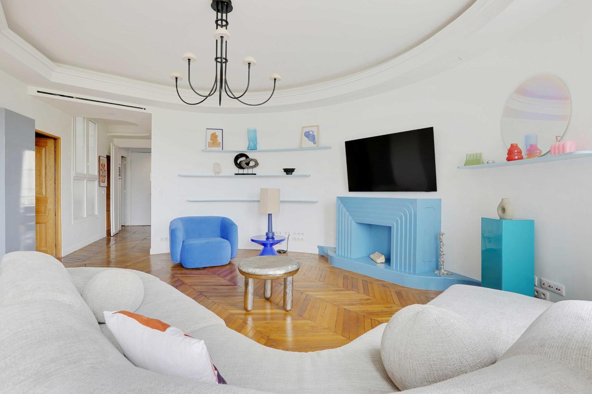 Elegant & Spacieux - 3br-6p - Republiq Appartement Paris