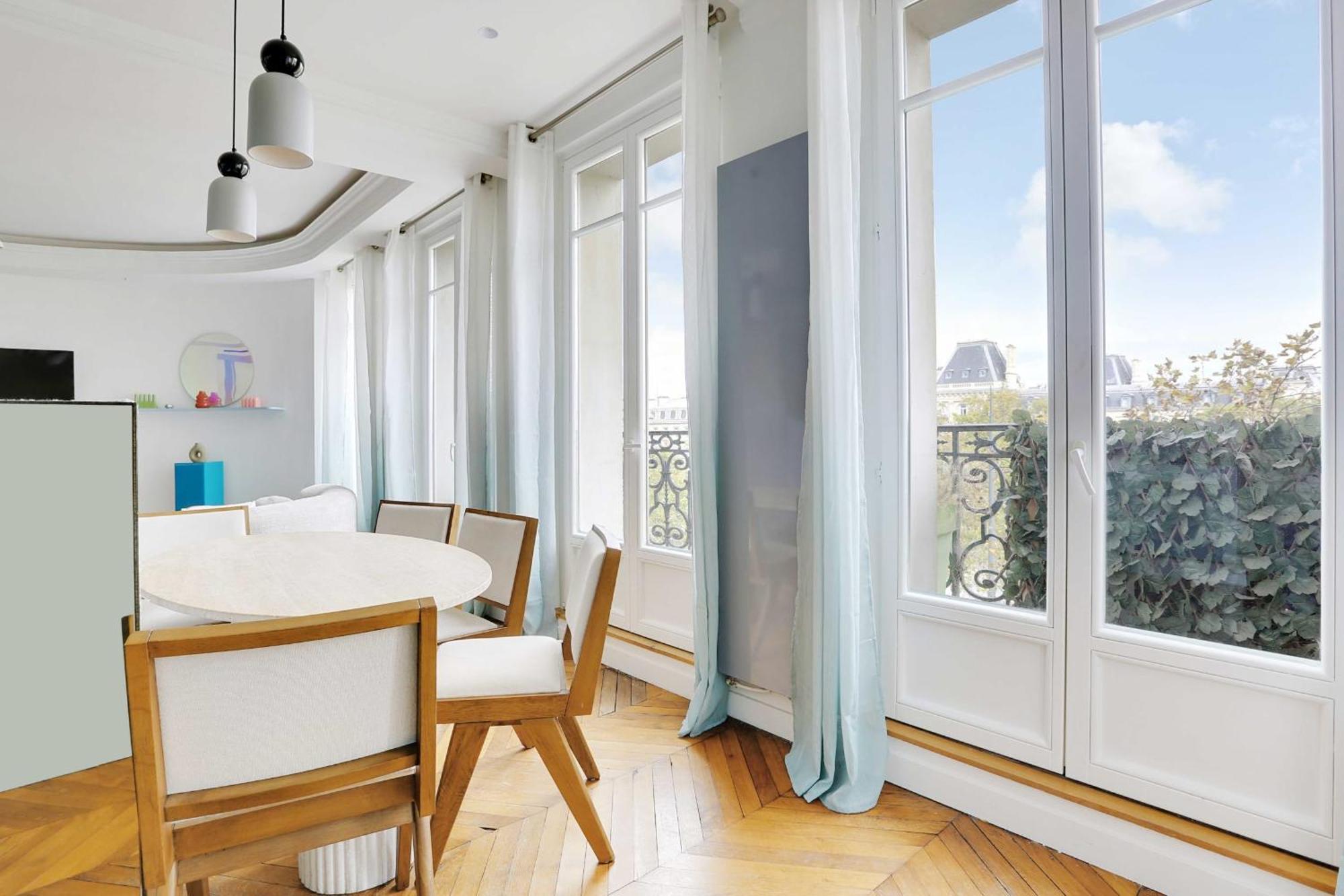 Appartement Elegant & Spacieux - 3br-6p - Republiq Paris
