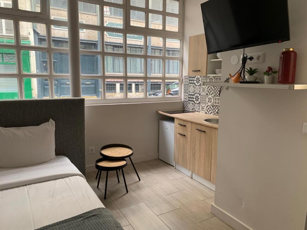 Apartment Bright Charming Modern Studio By Dreamy Canal Paris