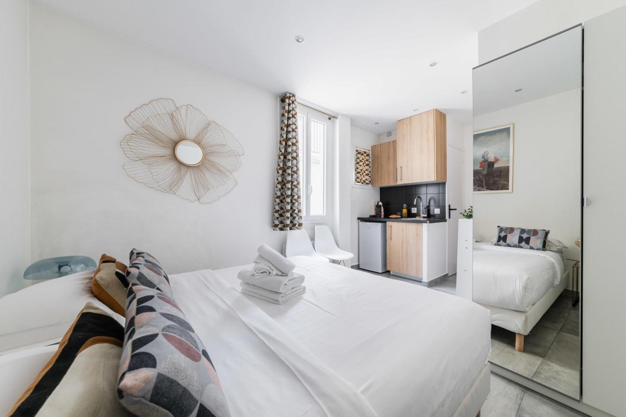 Studio Lumineux Et Bien Equipe A 15 - 2p - Flat-guest Apartamento *