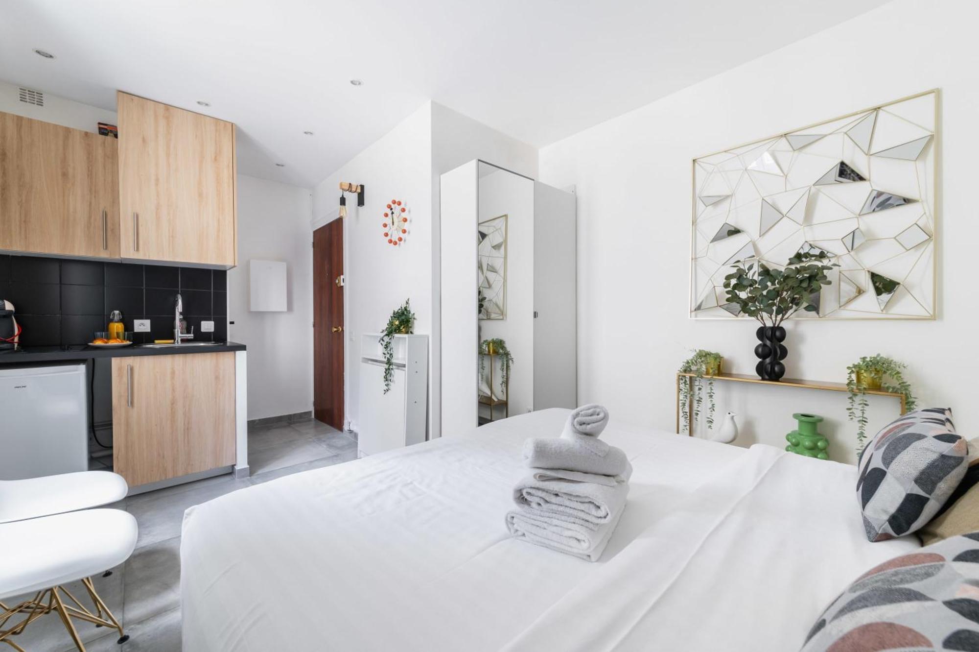 Apartamento Studio Lumineux Et Bien Equipe A 15 - 2p - Flat-guest Paris
