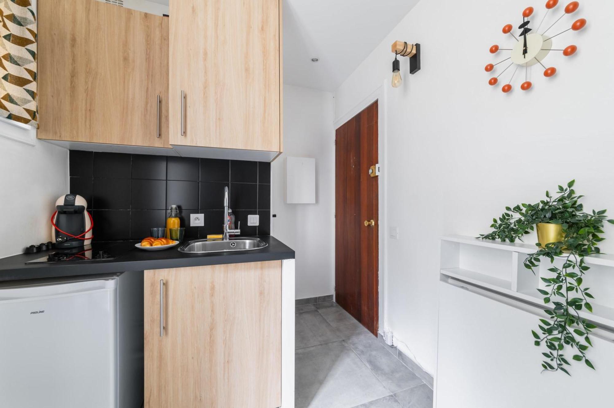 Studio Lumineux Et Bien Equipe A 15 - 2p - Flat-guest Apartamento Paris