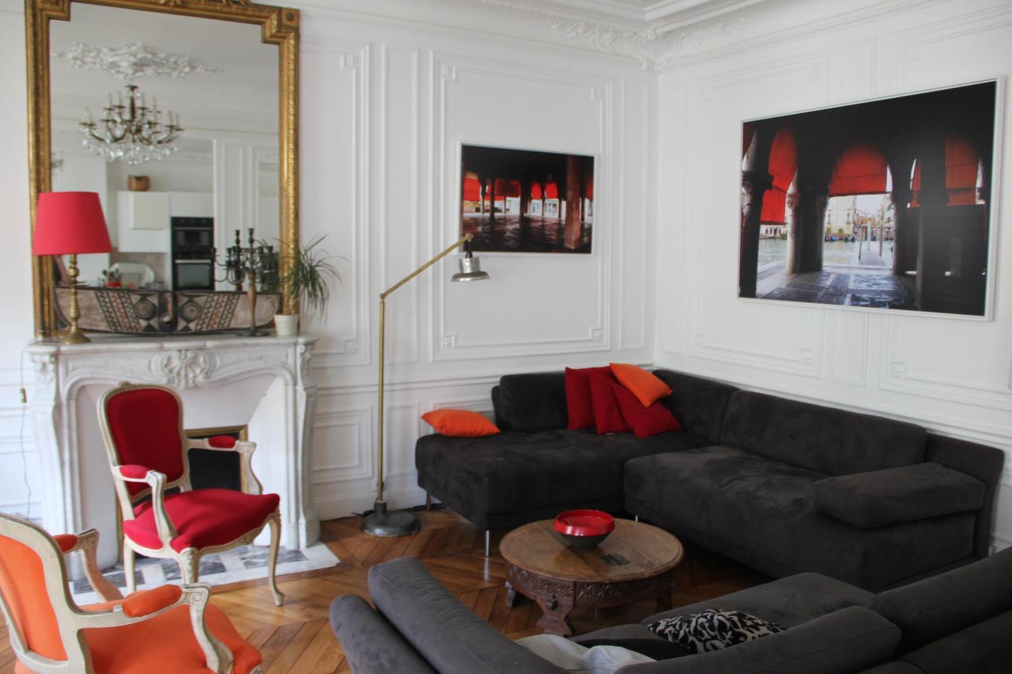5 Bdr, 10 Ppl Georgous Typical Parisian Flat Appartement *
