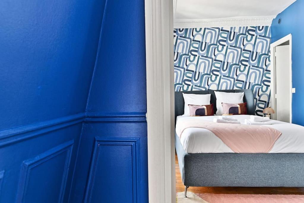 Appartement Paisible Centre De - Bleu Paris