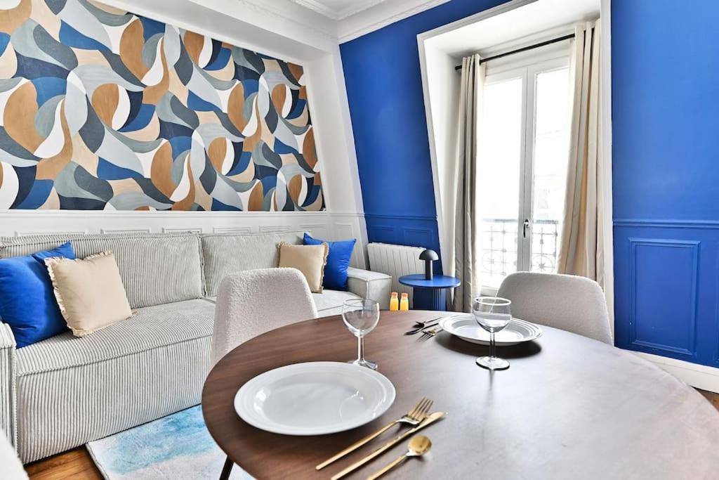 Paisible Centre De - Bleu Appartement Paris