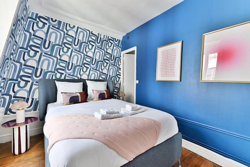 Paisible Centre De - Bleu Appartement Paris