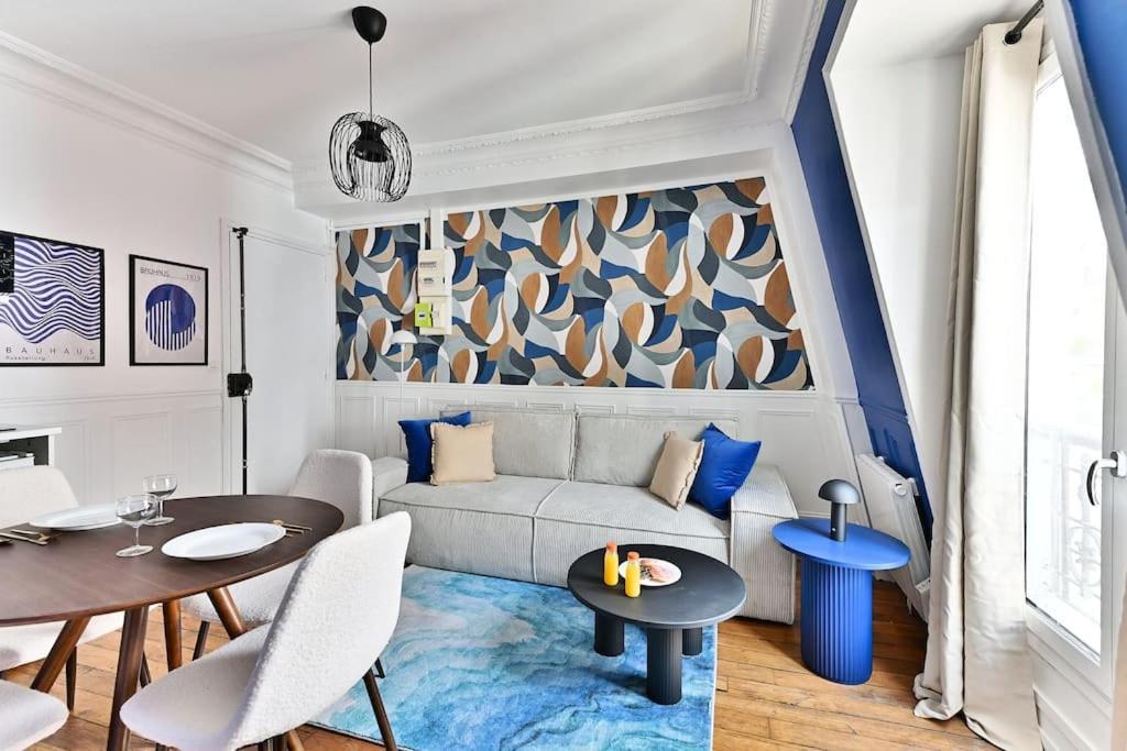 Paisible Centre De - Bleu Appartement Paris