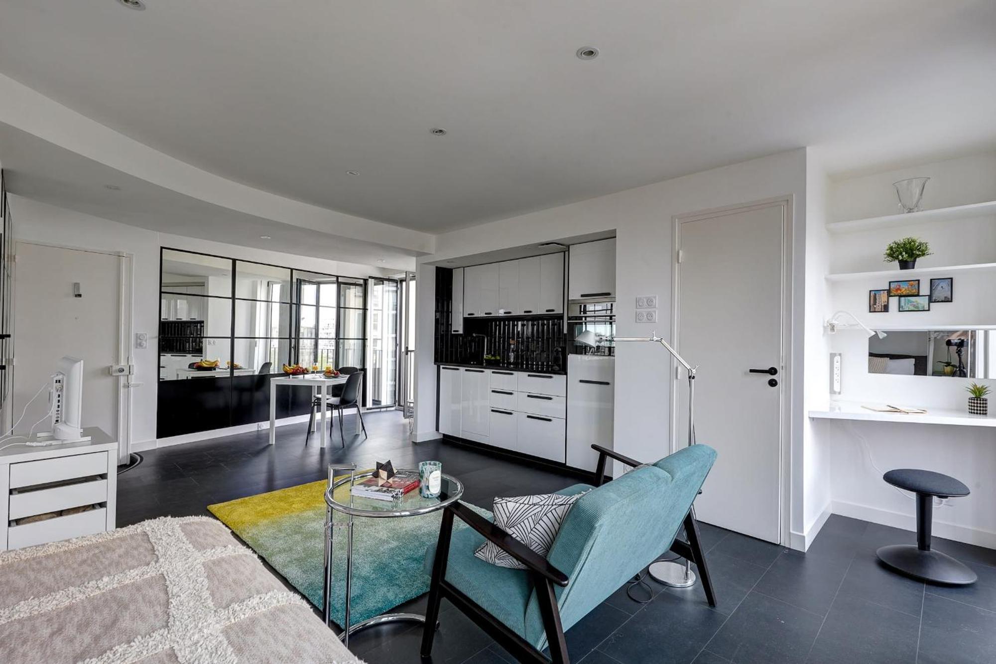 La Seine Cozy 1br *
